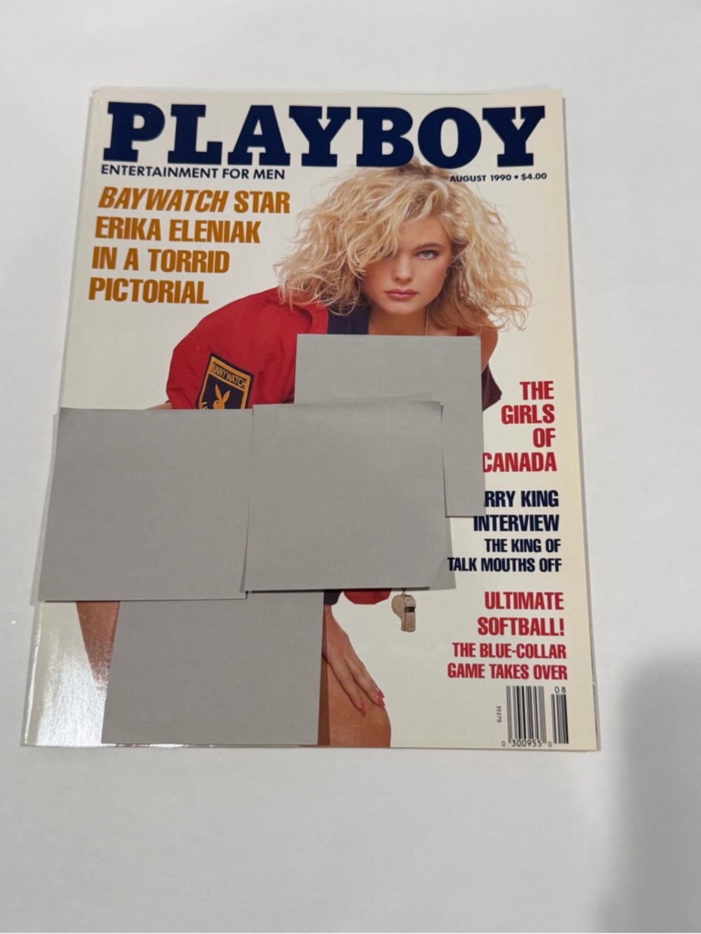 playboy magazine august 1990